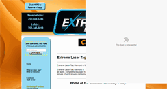 Desktop Screenshot of clermontlasertag.com
